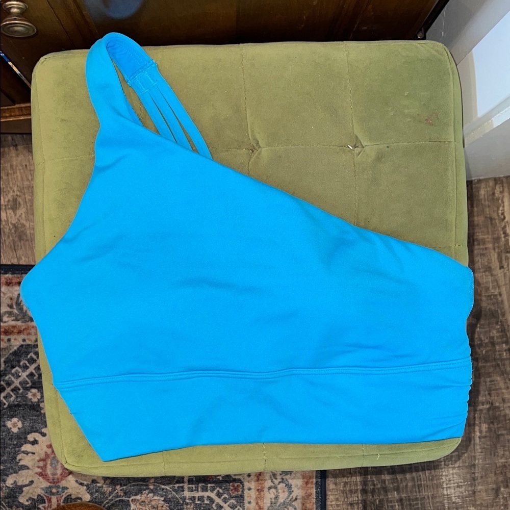 Vibrant Blue One-Shoulder Top